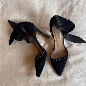 Ulla Johnson Black Studded Women's Heels